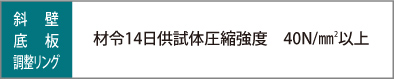 試験結果(抗菌マンホールの強度) 斜壁、底板、調整リング